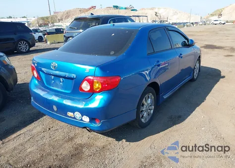 2009 Toyota Corolla S/Le/Xle из США, поврежденный, VIN 2T1BU40E89C117747
